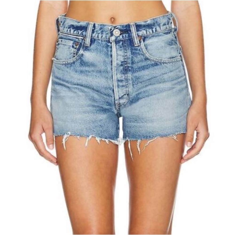 Moussy Vintage MV Troppard Denim Shorts Size 25